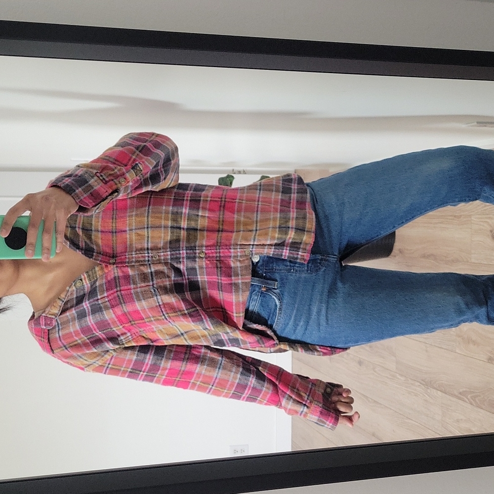 American Eagle  button up shirt size M - Picture 12 of 15